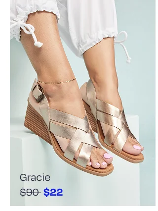 Gracie Wedge Sandal - Image