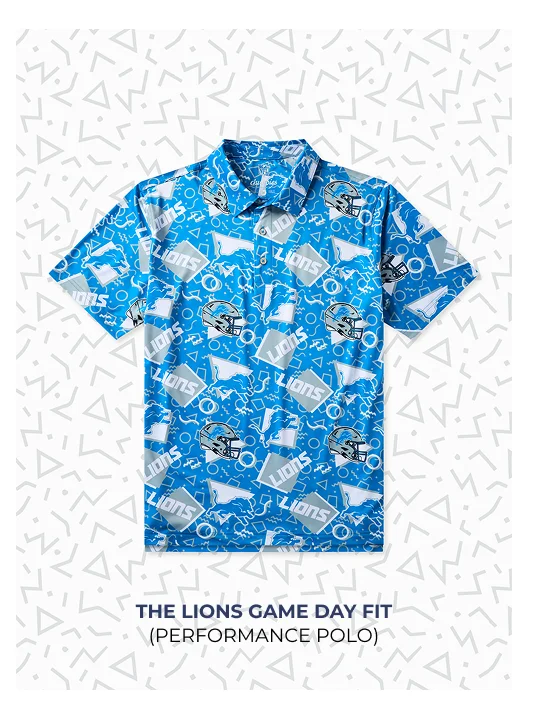 Performance Polo: The Lions Game Day Fit