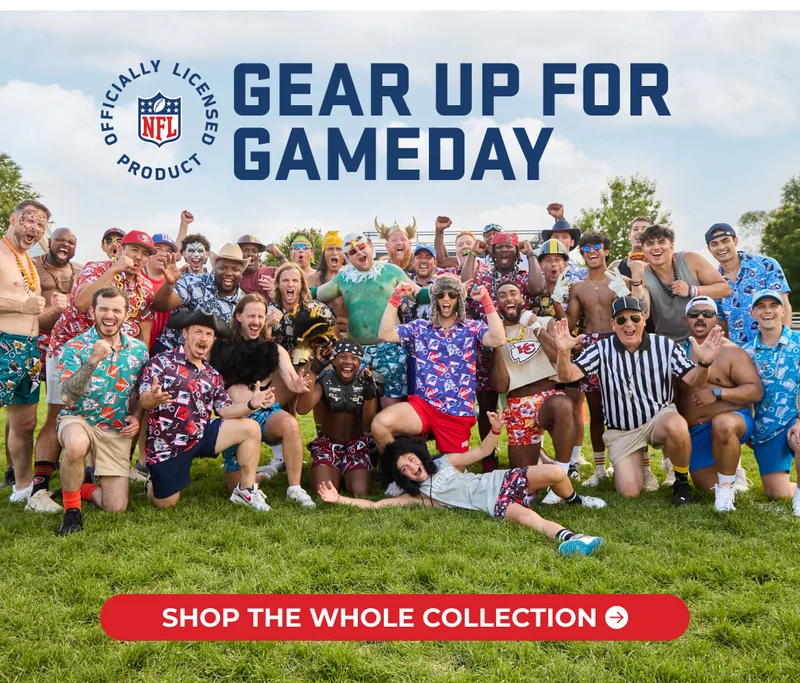 GEAR UP FOR GAME DAY: Shop The NFL By Chubbies Collection