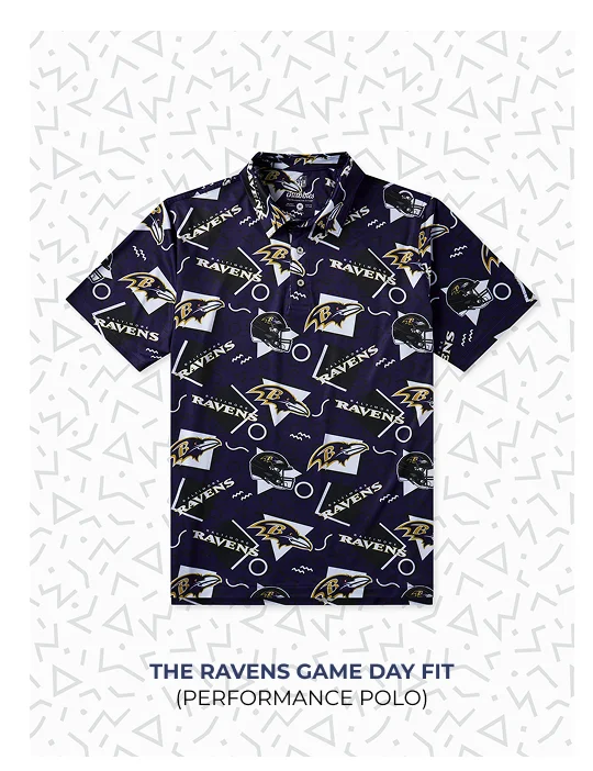 Performance Polo: The Ravens Game Day Fit