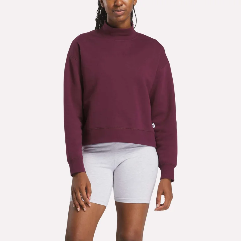Image of Women's Small Vector Mockneck Sweatshirt