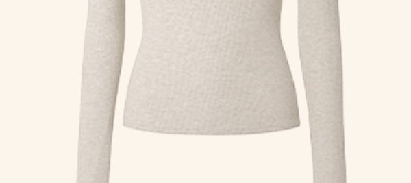 ribbed modal long sleeve