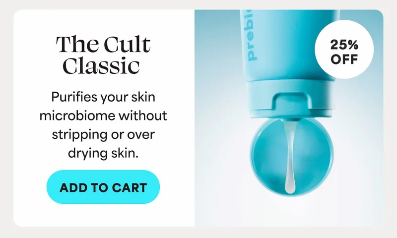 The Cult Classic Purifies your skin microbiome without stripping or over drying skin. -- ADD TO CART