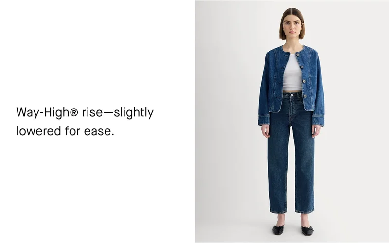 Way-High® rise—slightly lowered for ease.