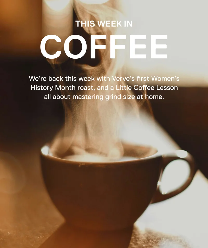 Slow Sundays.This week: A coffee that had our whole team raving in Slack, and a deep dive into what the phrase “strong coffee” actually means.