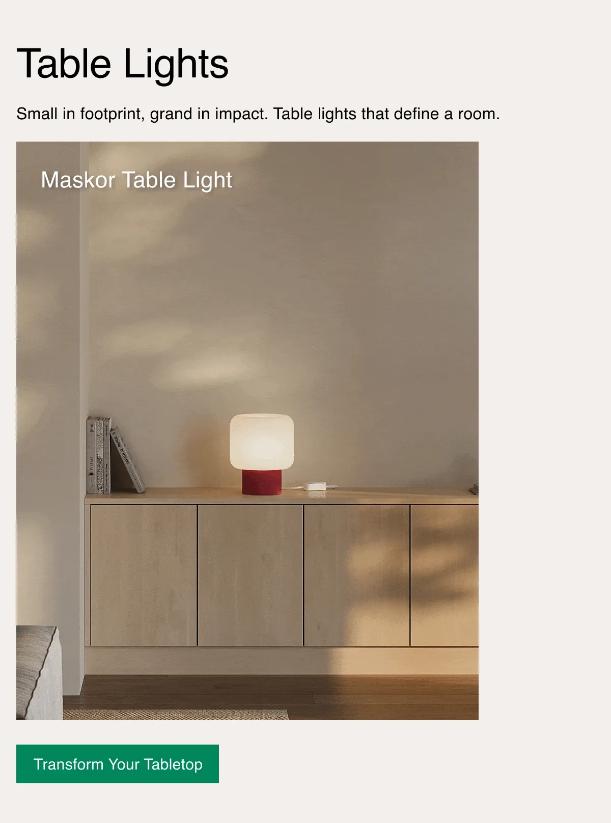 Table Lights