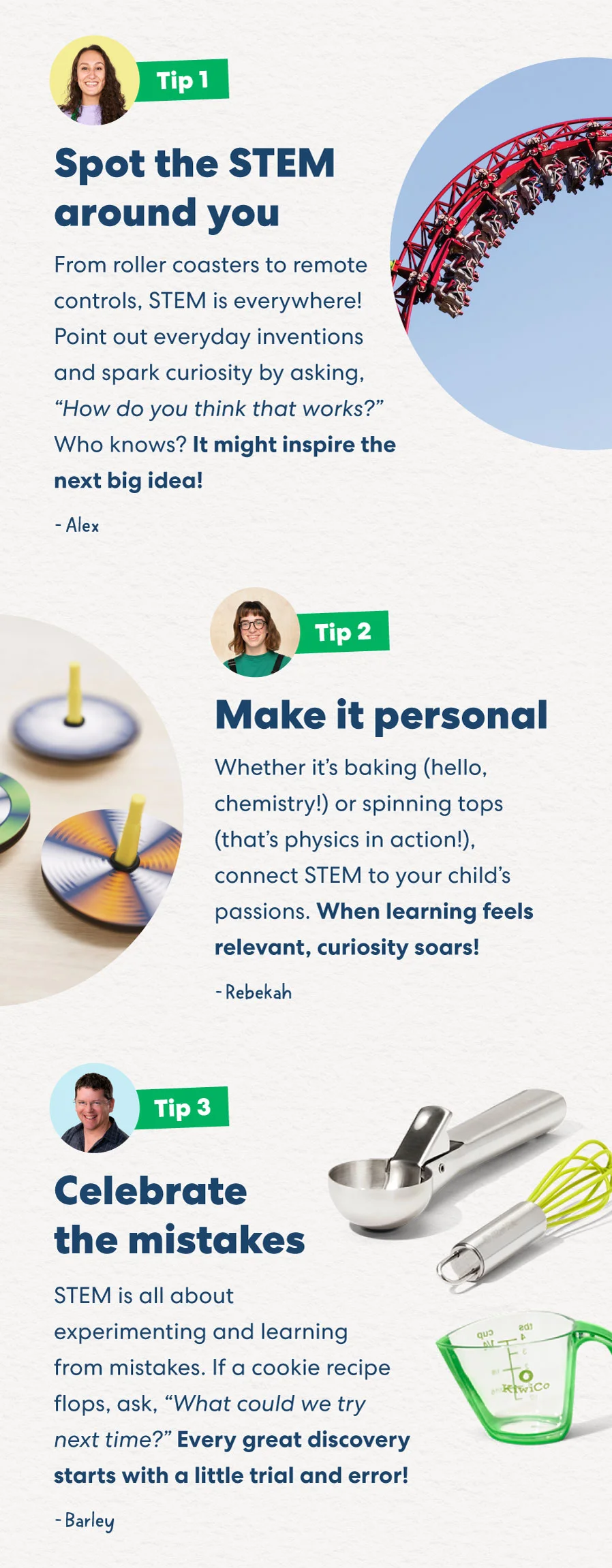''It's National Engineers Week! KiwiCo Engineers share 3 tips to spark a love for STEM'' with a gear icon. ''It's National Engineers Week! KiwiCo Engineers share 3 tips to spark a love for STEM'' with a gear icon.