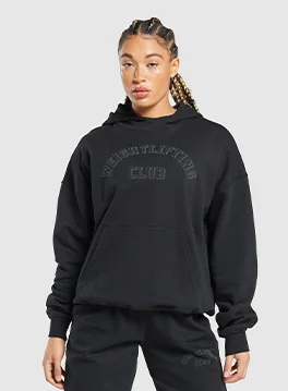 Weightlifting Oversized Hoodie - Black