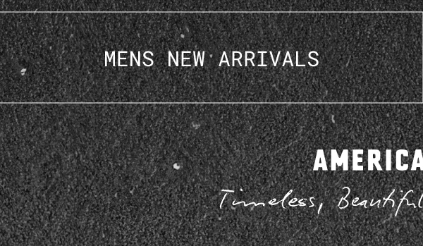 Mens New Arrivals