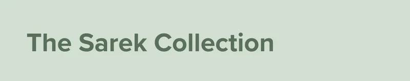 Shop The Sarek Collection.