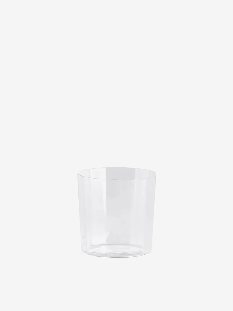 Image of HAY Angle Glass Wide - Clear