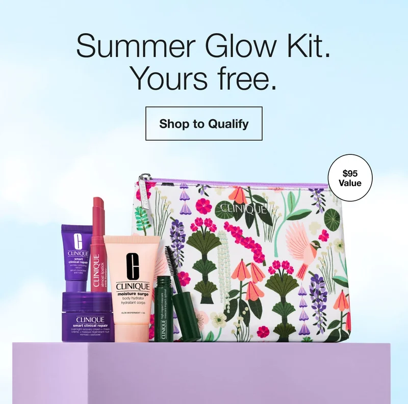 Summer Glow Kit. | Yours free. | Shop to Qualify