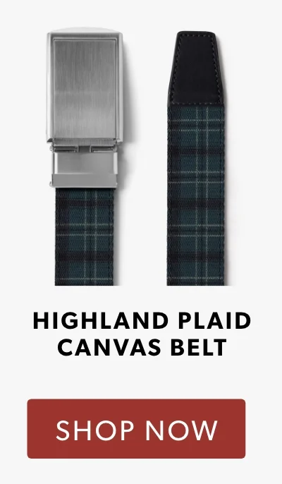 Shop Highland Plaid Belt