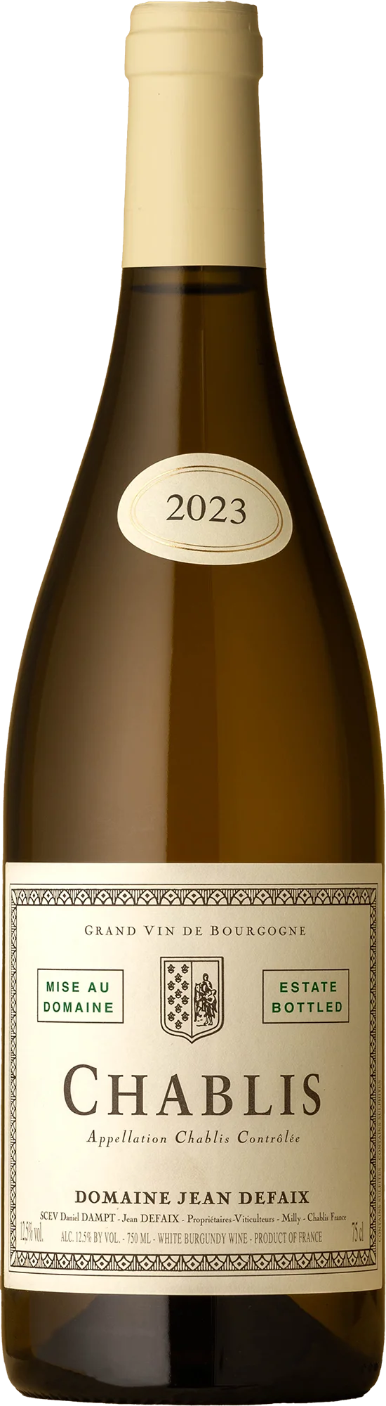 Image of Domaine Jean Defaix <br> Chablis Chardonnay 2023