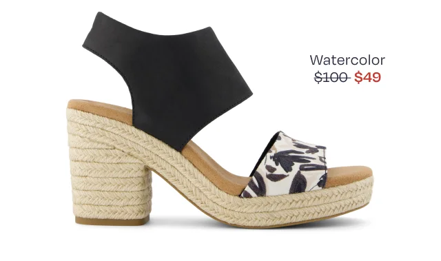 Majorca Cork Platform Sandal - Image
