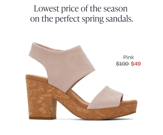 Majorca Cork Platform Sandal - Image