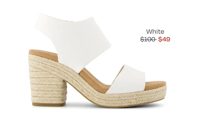 Majorca Rope Platform Sandal - Image