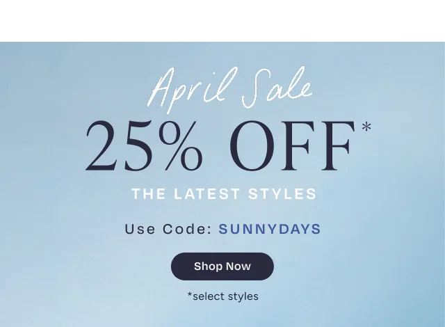 April Sale - Image