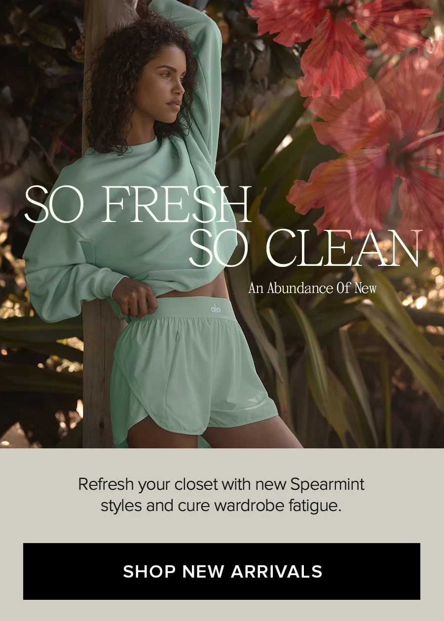 SO FRESH SO CLEAN. An Abundance of New. Refresh yoru closet with new Spearment styles and cure wardrobe fatigue. SHOP NEW ARRIVALS