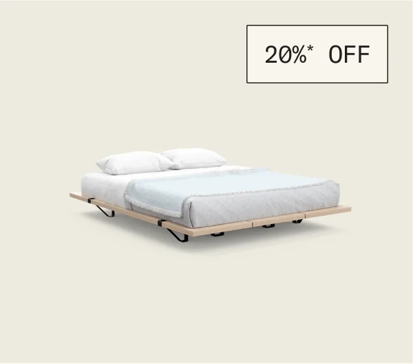 Save 20%* on The Bed Frame