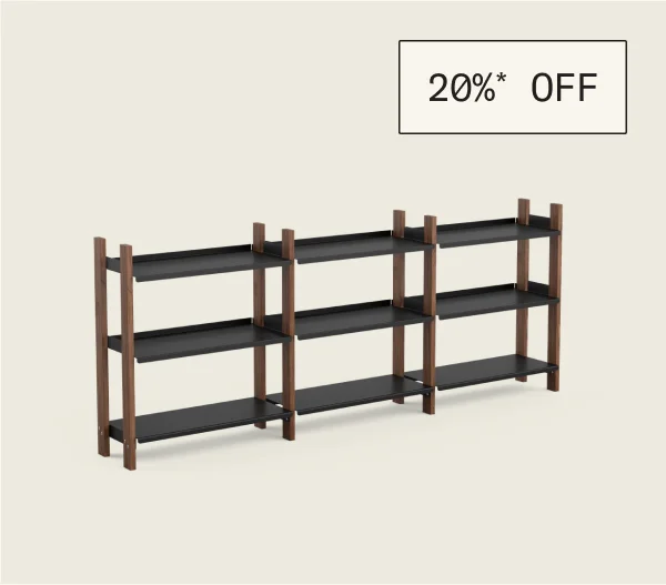 Save 20%* on The Shelving System