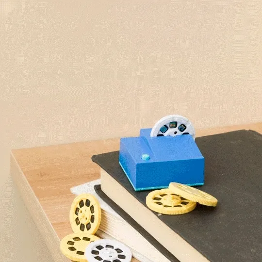 Mini Projector with Custom Photo Reel