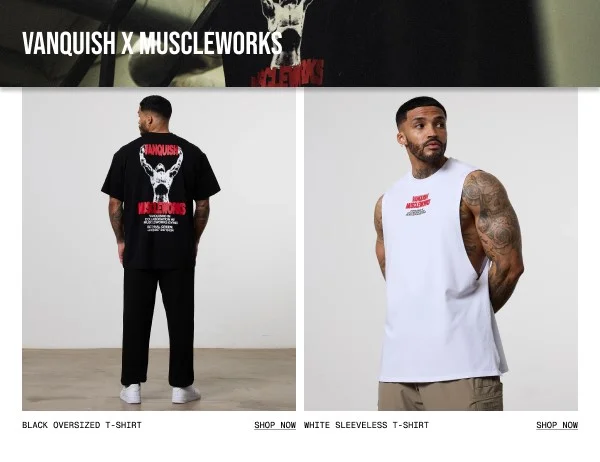 Vanquish x Muscleworks
