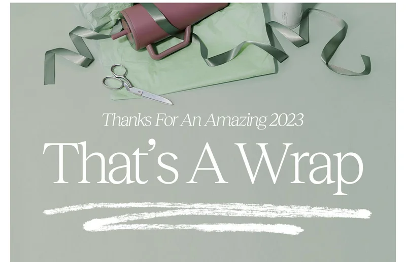 Thanks For An Amazing 2023 - That's A Wrap