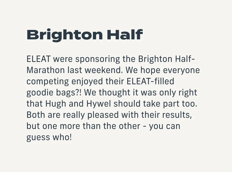 Brighton Half