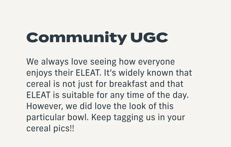 Community UGC