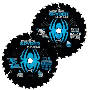 Up to 25% Off Select Spyder Saw Blades