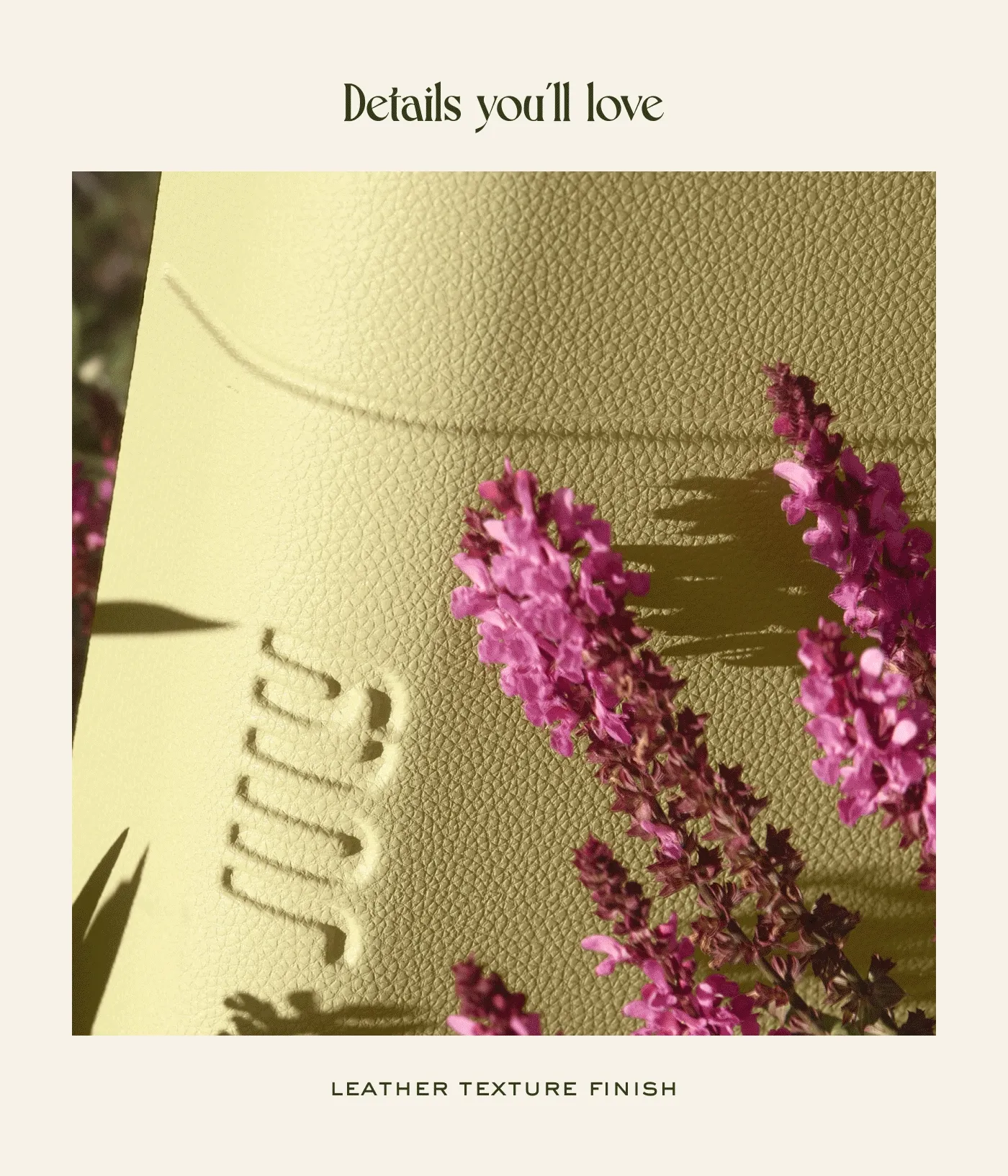 Details you'll love