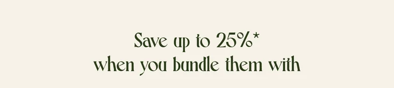 Save up to $240* when you bundle them with