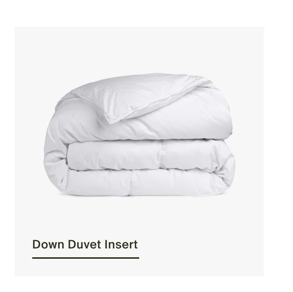 Shop Down Duvet Insert