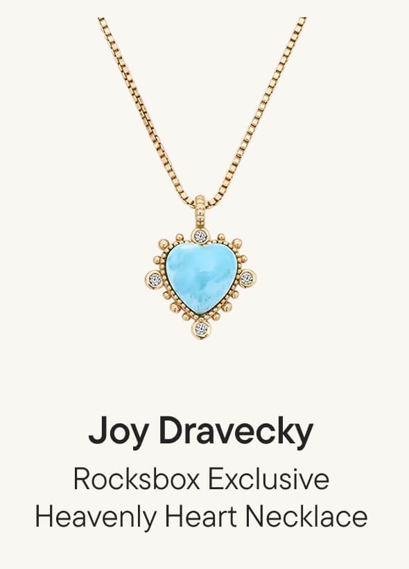 Rocksbox Exclusive Heavenly Heart Necklace Rocksbox Exclusive Heavenly Heart Necklace