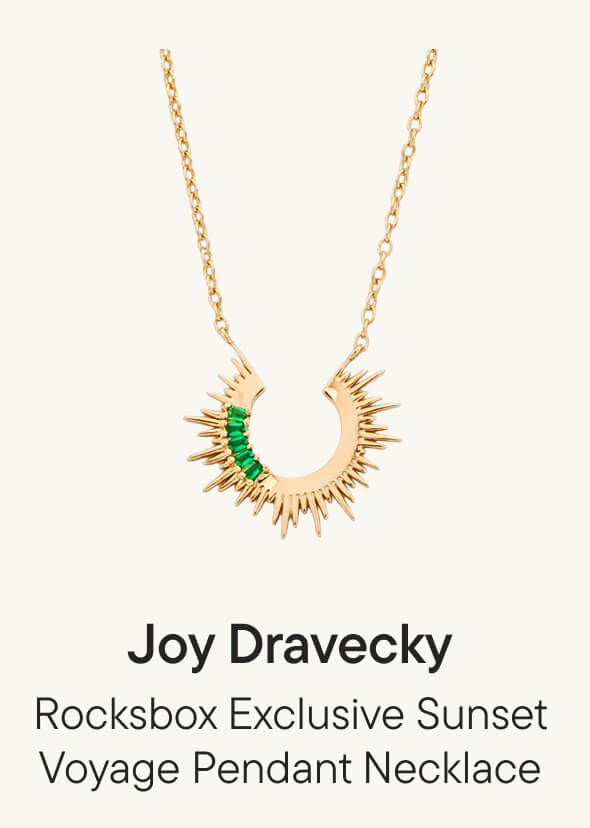 Rocksbox Exclusive Sunset Voyage Pendant Necklace
