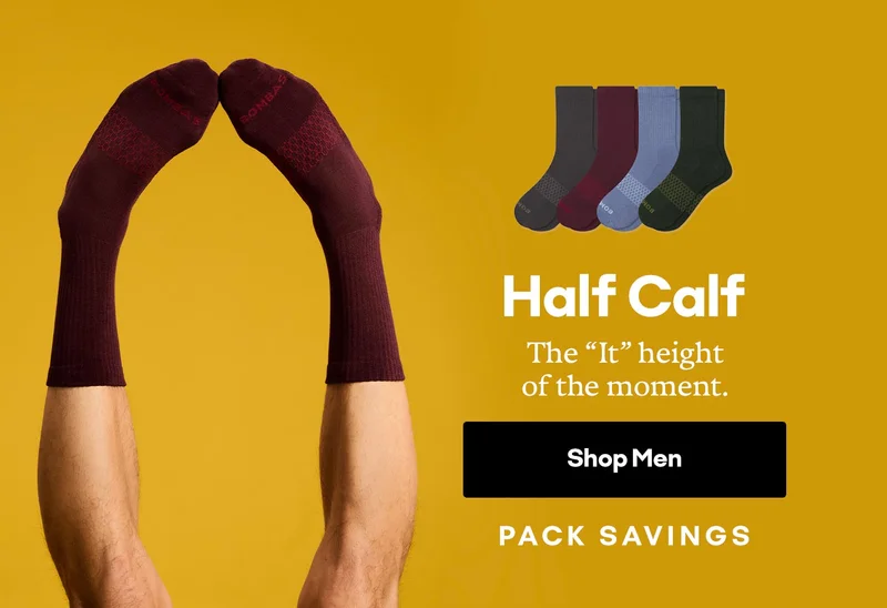 Half Calf | The It height of the moment. PACK SAVINGS | Shop Men