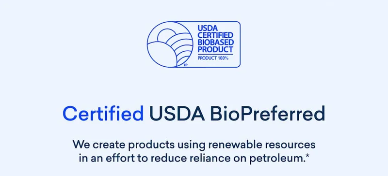Certified USDA BioPreferred