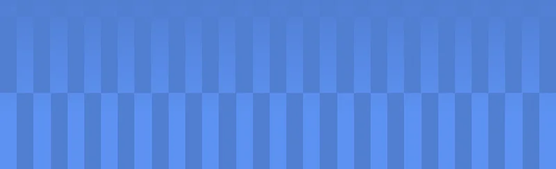 an image of a blue and white striped background with a clock