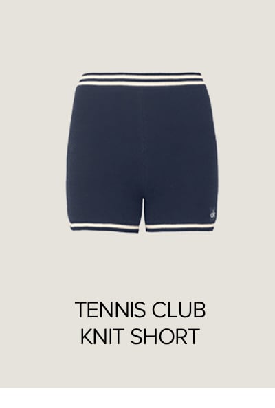 TENNIS CLUB KNIT SHORT