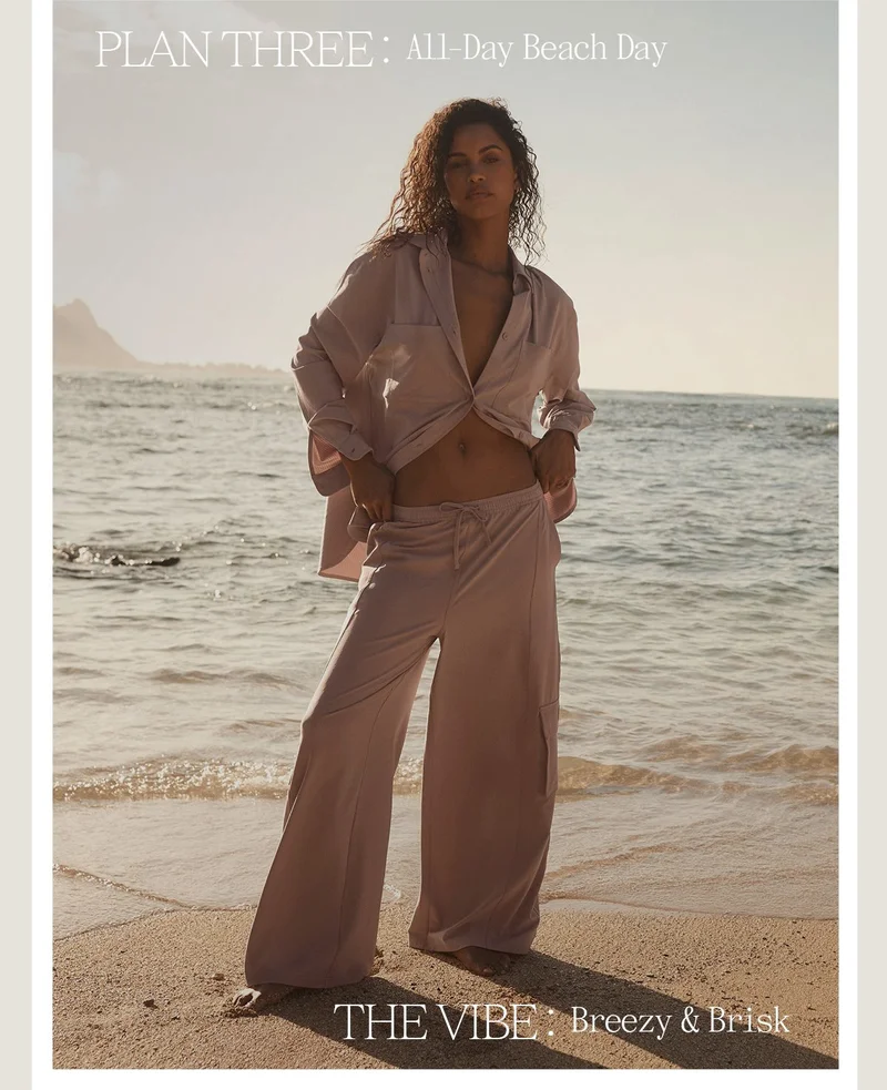 PLAN THREE: ALL-DAY BEACH DAY BREEZY & BRISK