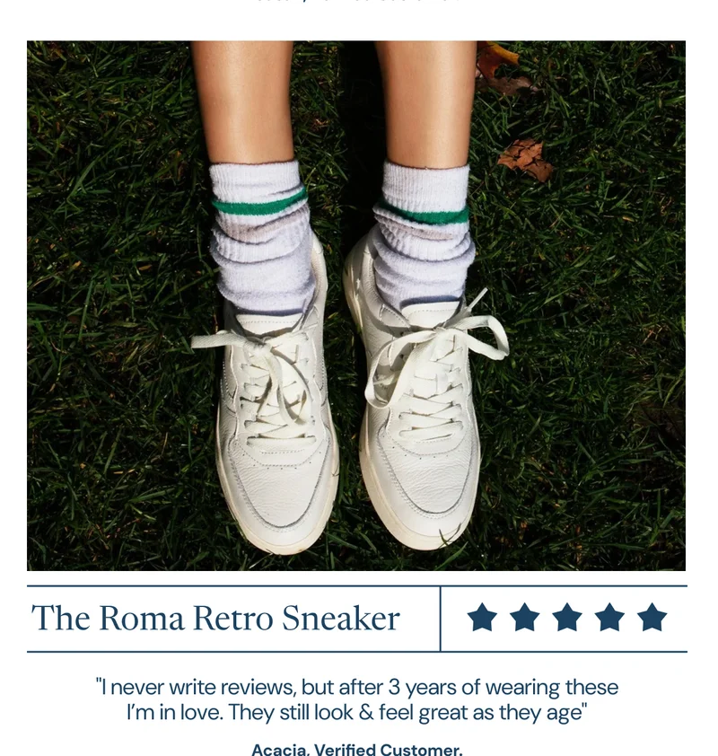 The Roma Retro Sneaker