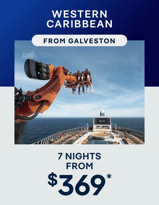Western Caribbean From Galveston – 7 Nights – Click to View Cruises & Book Now