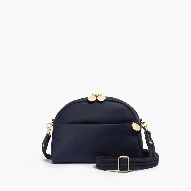 Image of Nouvelle - Recycled Nylon - Deep Navy / Gold / Camel