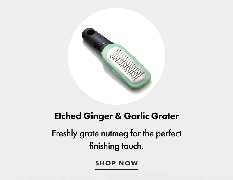 Etched ginger and garlic grater