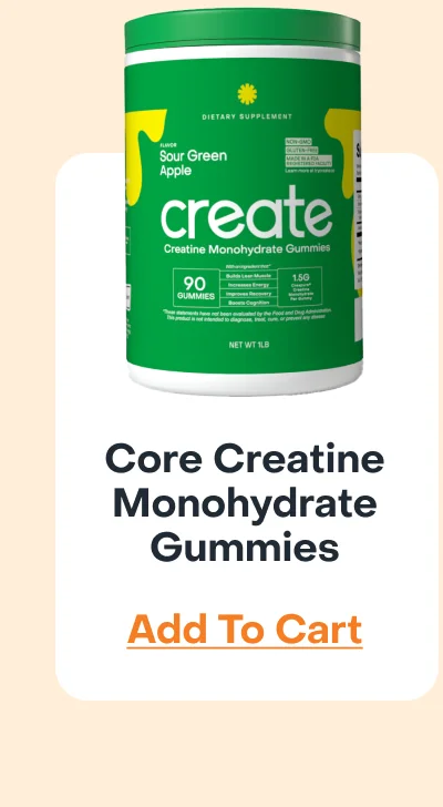 Core Creatine Monohydrate Gummies