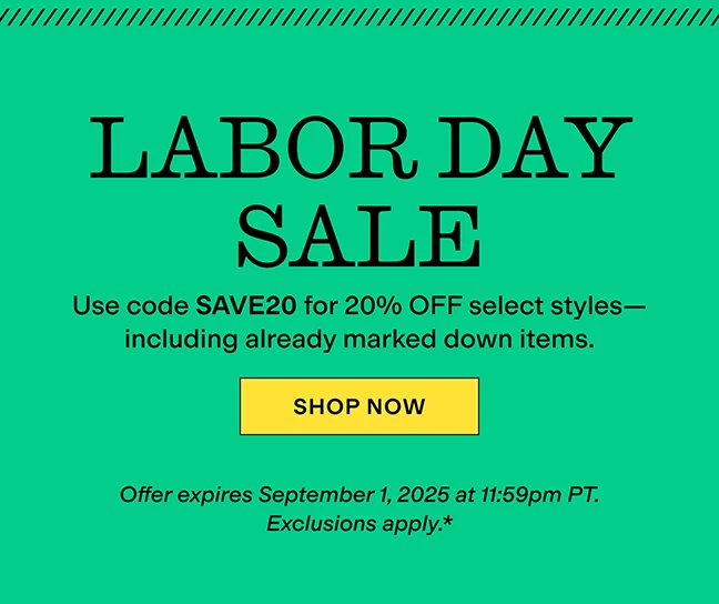 Shop Labor Day Sale