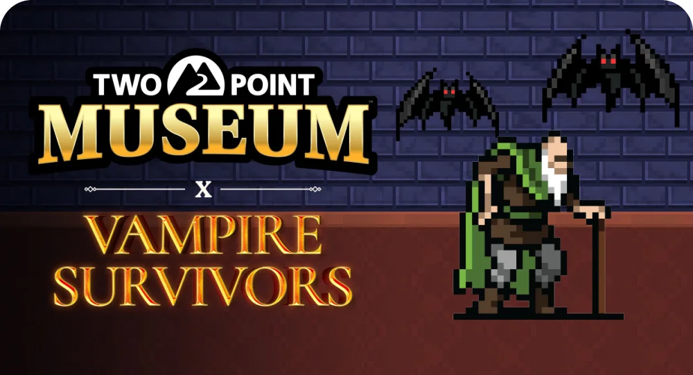 Two Point Museum X Vampire Survivors
