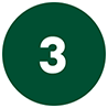 Image Description: The number three.