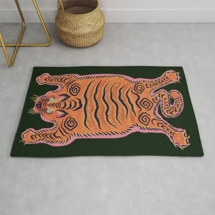 Wild Tiger Rug Rug Rug